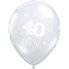 Qualatex 11 Inch Clear Latex Balloon - 40 Around