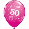 Qualatex 11 Inch Berry Latex Balloon - 50 Around