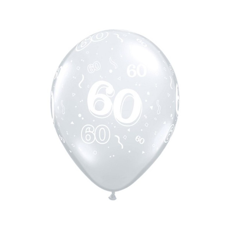 Qualatex 11 Inch Clear Latex Balloon - 60 Around