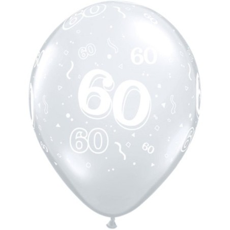 Qualatex 11 Inch Clear Latex Balloon - 60 Around