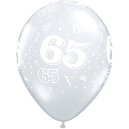 Qualatex 11 Inch Clear Latex Balloon - 65 Around