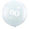 Qualatex 3 Foot Clear Latex Balloon - 60 Around