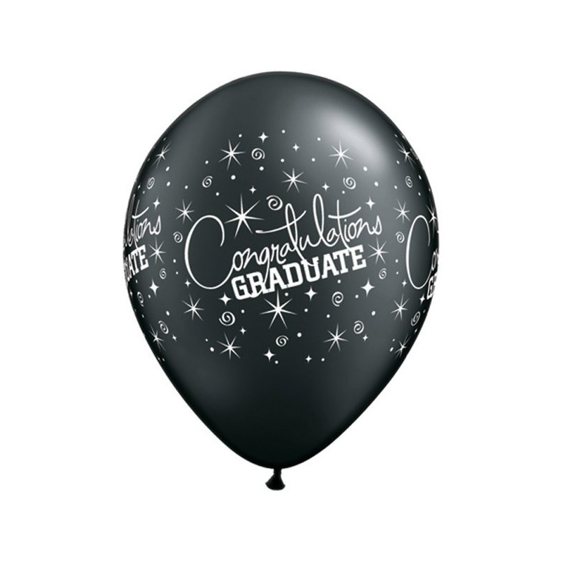 Qualatex 11 Inch Assorted Latex Balloon - Graduate
