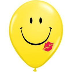 Qualatex 11 Inch Latex Balloon - A Smile A Kiss