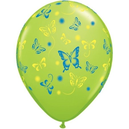 Qualatex 11 Inch Assorted Latex Balloon - Butterflies