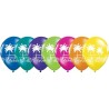Qualatex 11 Inch Assorted Latex Balloon - Tropical Vistas