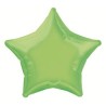 Unique Party 20 Inch Star Foil Balloon - Lime Green