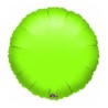 Unique Party 18 Inch Round Foil Balloon - Lime Green