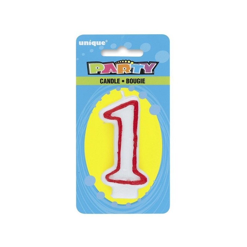 Unique Party Deluxe Number Candle - 1