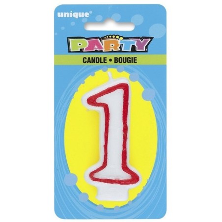 Unique Party Deluxe Number Candle - 1