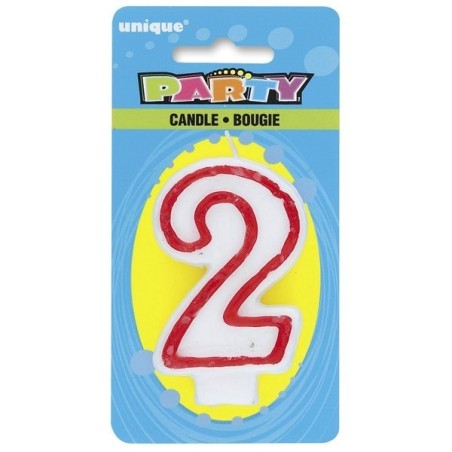 Unique Party Deluxe Number Candle - 2