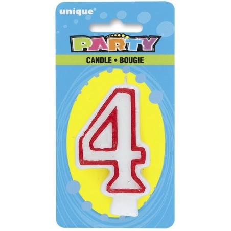 Unique Party Deluxe Number Candle - 4