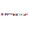 Unique Party Deluxe Letter Banner - Birthday