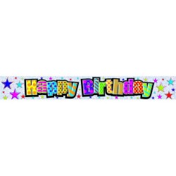 Simon Elvin Birthday Foil Banner - Adult