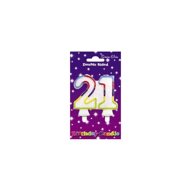 Simon Elvin Number Candle - 21