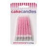 Creative Party Glitter Candles - Pink