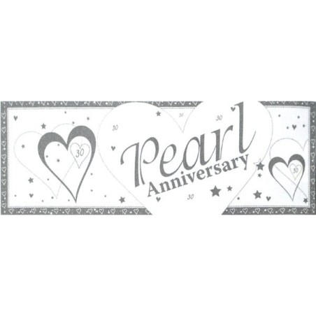 Creative Party Anniversary Giant Banner - Pearl