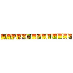 Creative Party 8 Foot Letter Banner - Dino Blast
