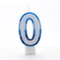 Apac Blue Number Candles - 1