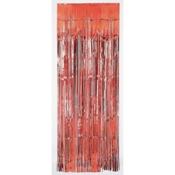 Amscan Foil Door Curtain - Red
