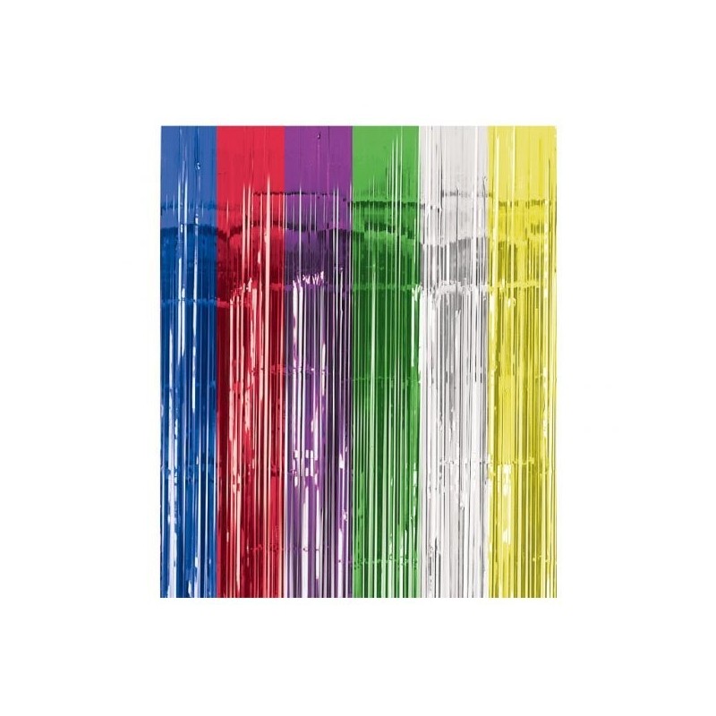 Amscan Foil Door Curtain - Multicoloured