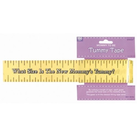 Amscan Baby Shower Tummy Measure Game
