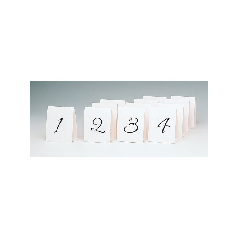 Amscan Table Number Placecards - 1 to 12