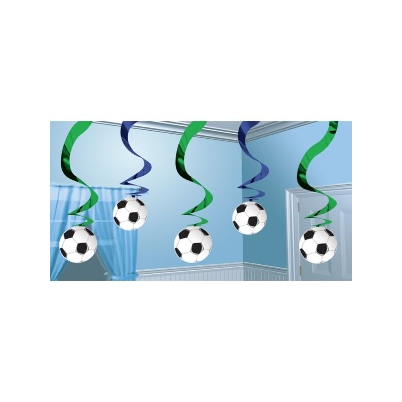 Amscan Swirl Decoration - Soccer