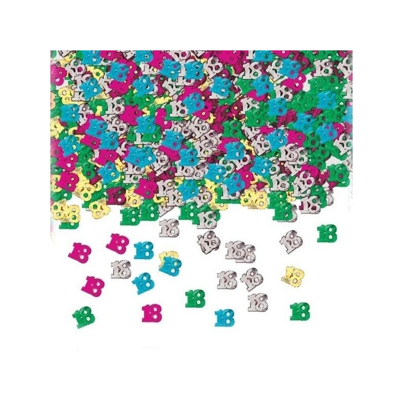 Amscan Multicoloured Confetti - 18