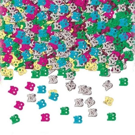 Amscan Multicoloured Confetti - 18