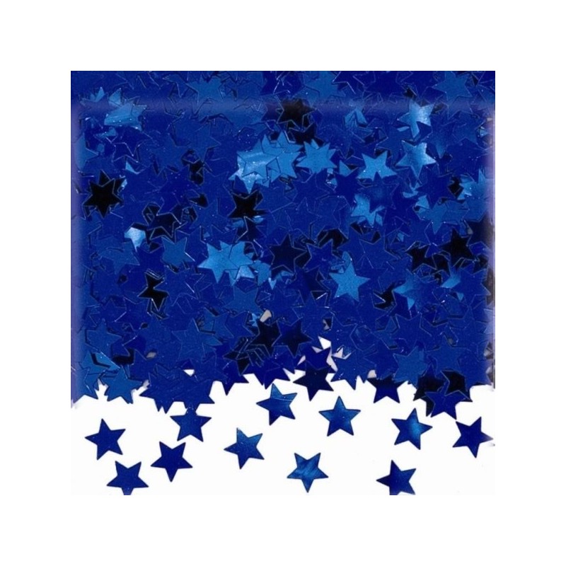 Amscan Stardust Confetti - Blue