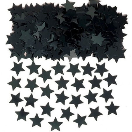 Amscan Stardust Confetti - Black