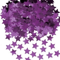 Amscan Stardust Confetti - Purple