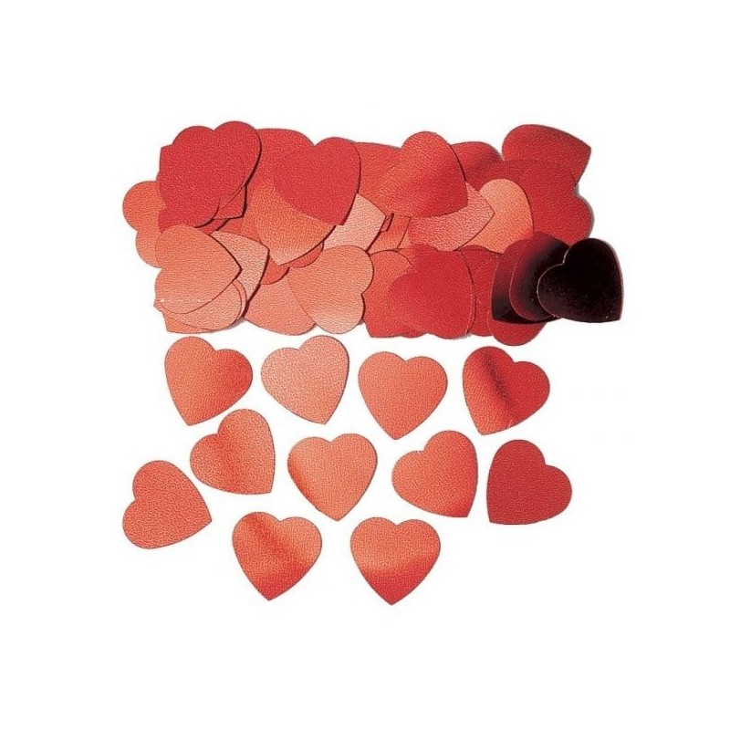 Amscan Confetti - Jumbo Red Hearts
