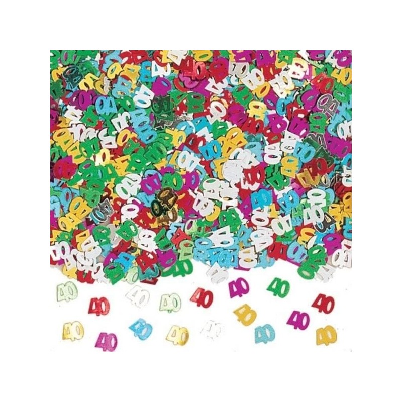 Amscan Multicoloured Confetti - 40