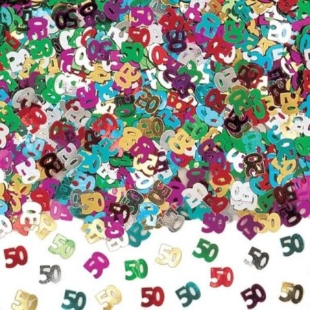 Amscan Multicoloured Confetti - 50