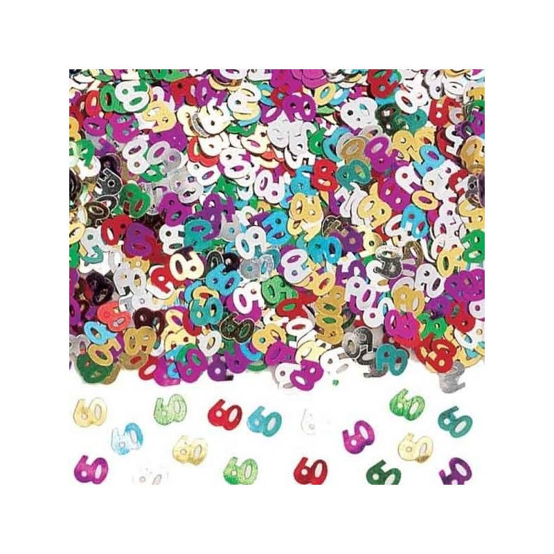 Amscan Multicoloured Confetti - 60