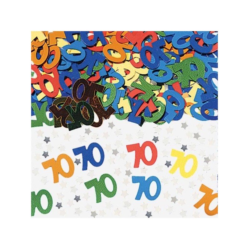 Amscan Multicoloured Confetti - 70