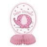 Unique Party 6 Inch Honeycomb - Pink Umbrellaphants