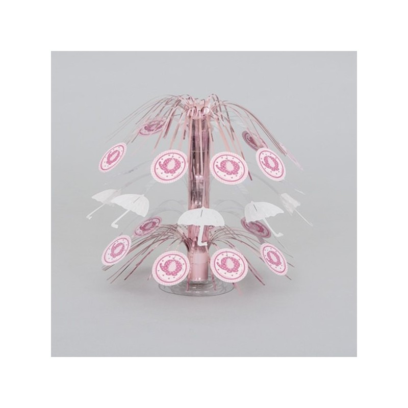 Unique Party Cascade Centrepiece - Pink Umbrellaphants