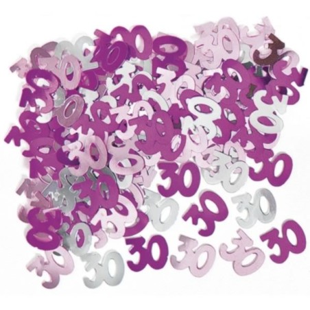 Unique Party Pink Confetti - 30