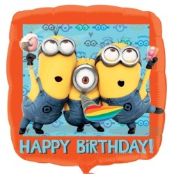Anagram 18 Inch Foil Balloon - Birthday Despicable Me