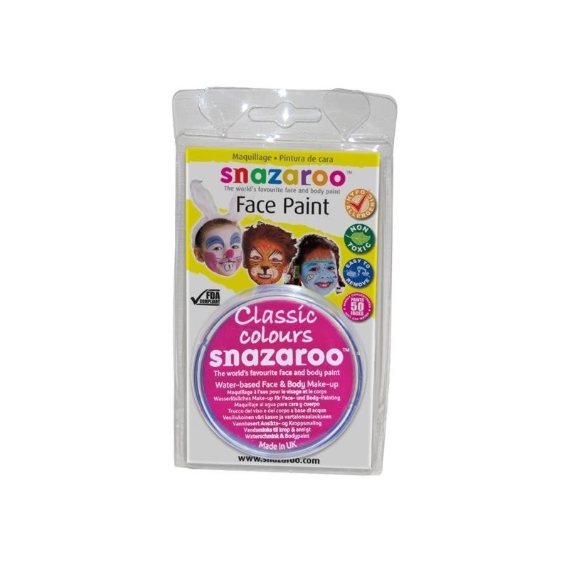 Snazaroo 18ml Face Paint - Bright Pink