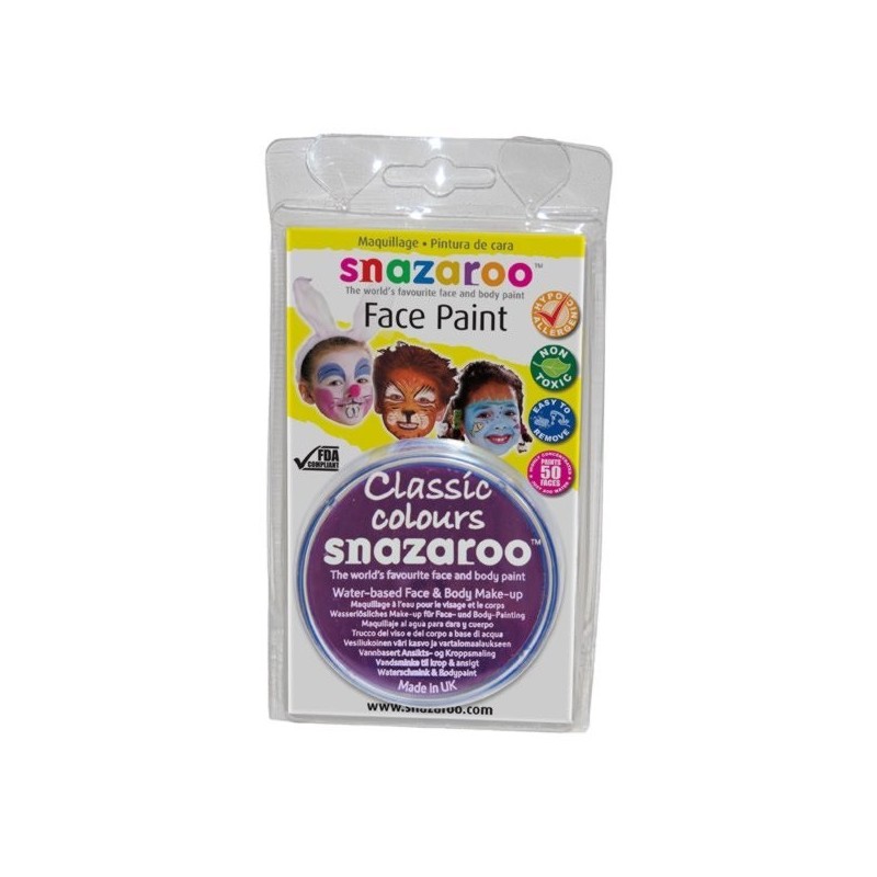 Snazaroo 18ml Face Paint - Purple