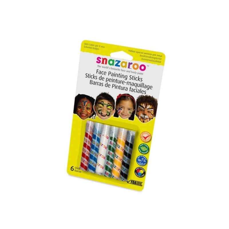 Snazaroo Unisex Face Painting Sticks