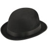 Henbrandt Adult Bowler Hat - Velour Black