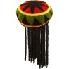 Henbrandt Jamaican Hat With Hair - Adult