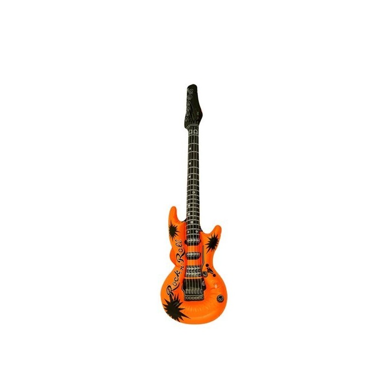 Henbrandt Inflatable Guitar - Orange