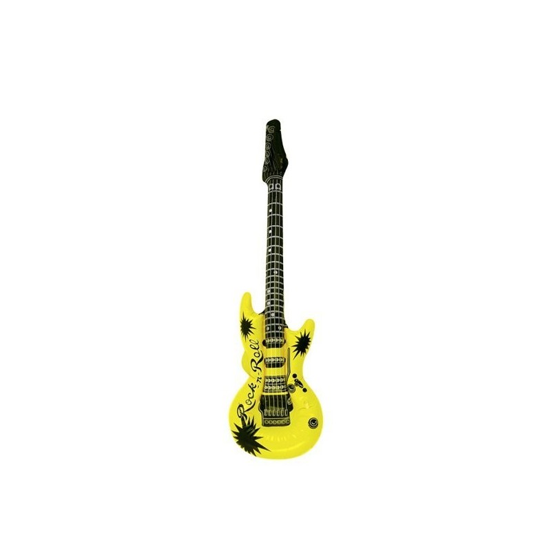 Henbrandt Inflatable Guitar - Yellow