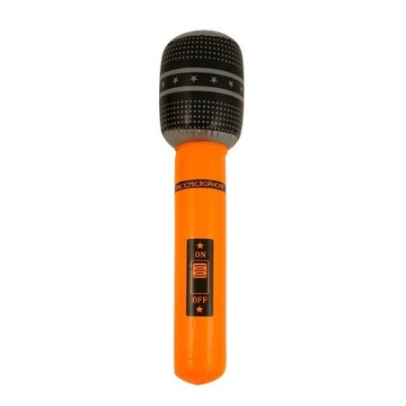 Henbrandt Inflatable Microphone - Orange